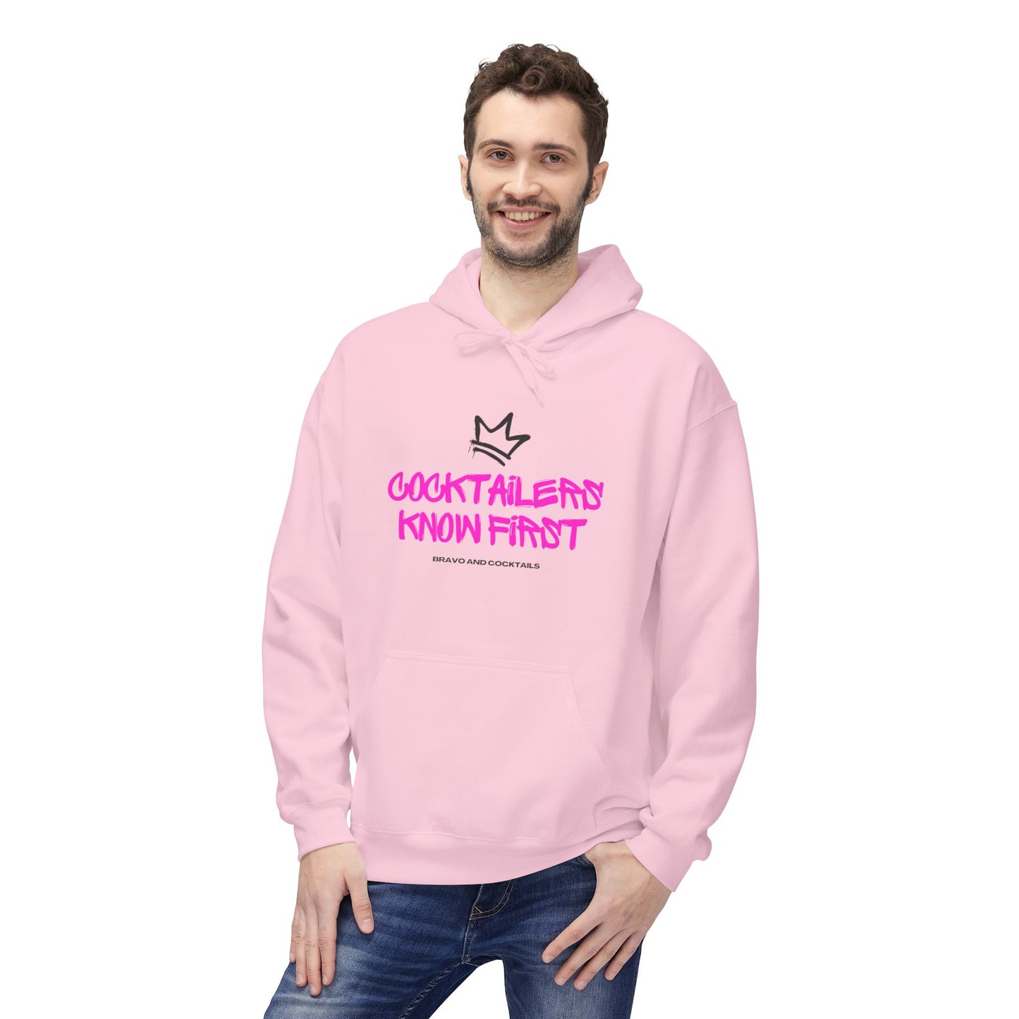 Unisex Hoodie | Cocktailers Know First | Graffiti