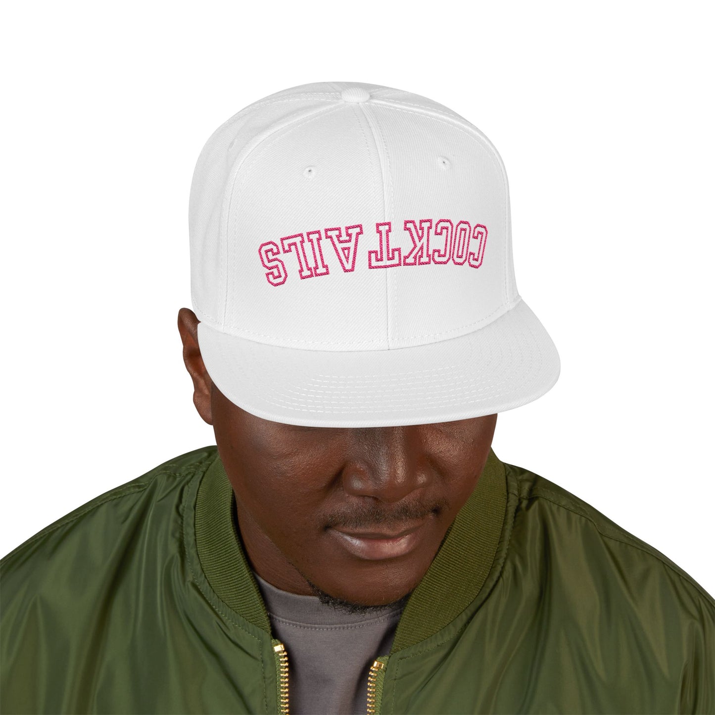 COCKTAILS Upside Down Hat | Upside Down Collection | Embroidery