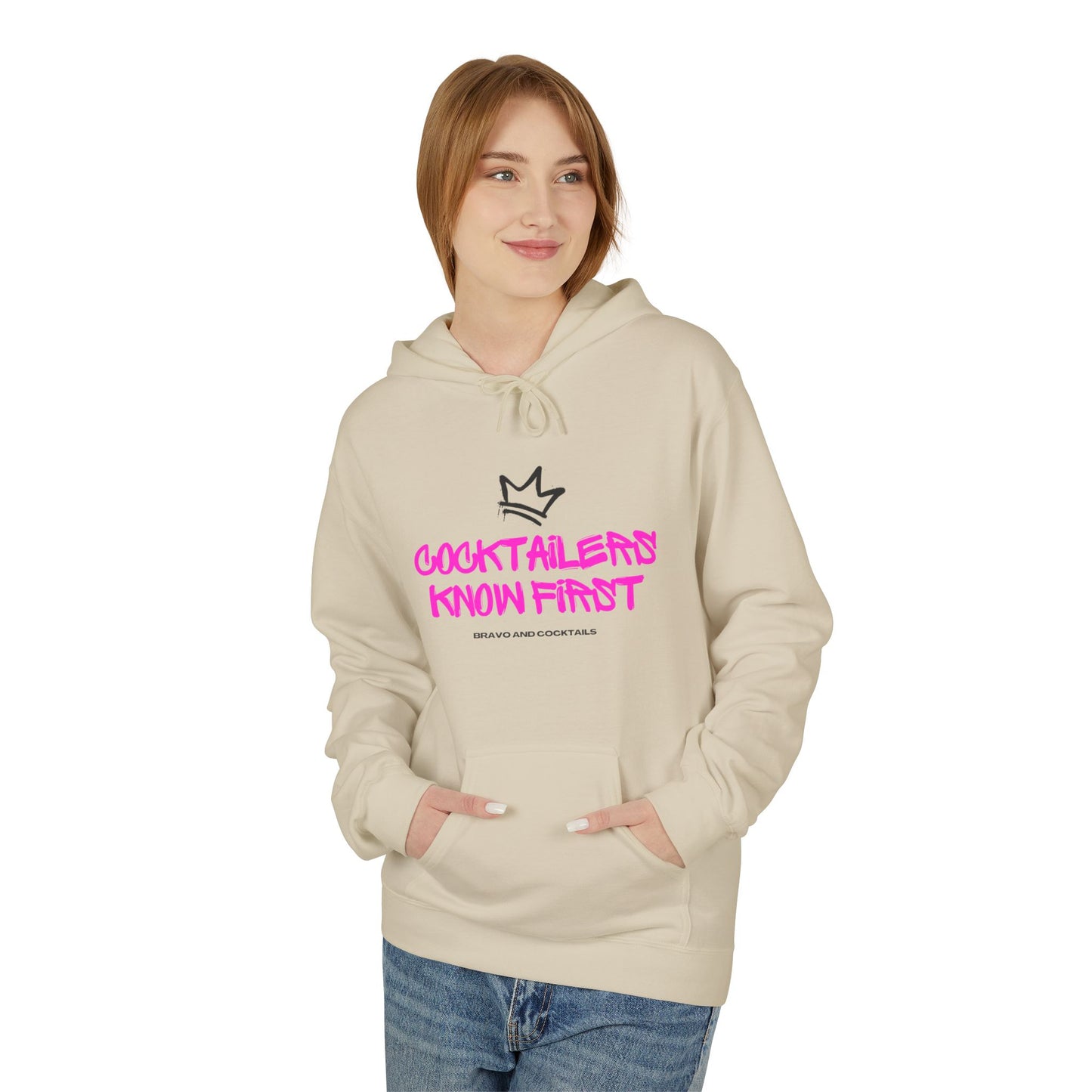 Unisex Hoodie | Cocktailers Know First | Graffiti