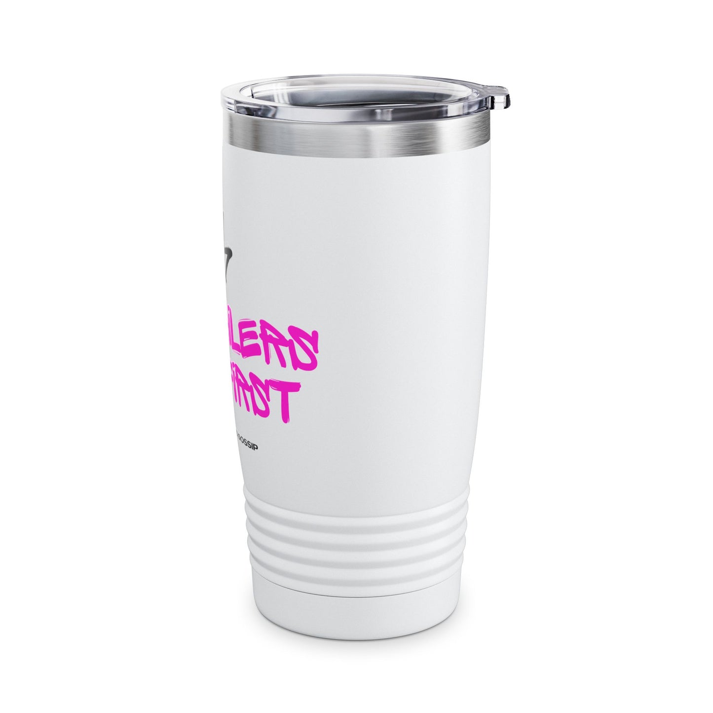 Stainless Steel Travel Mug | Cocktailers Know First | Graffiti