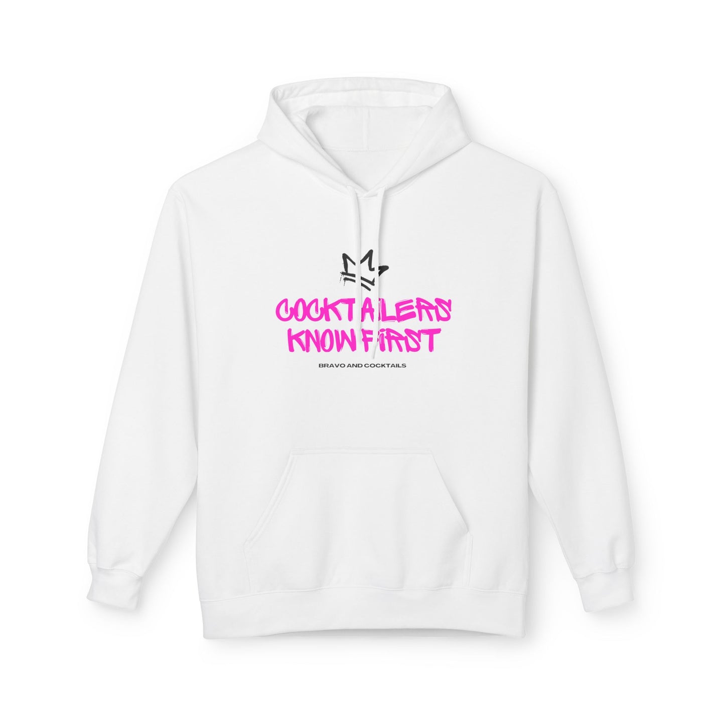 Unisex Hoodie | Cocktailers Know First | Graffiti