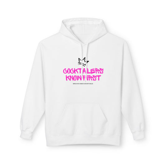Unisex Hoodie | Cocktailers Know First | Graffiti