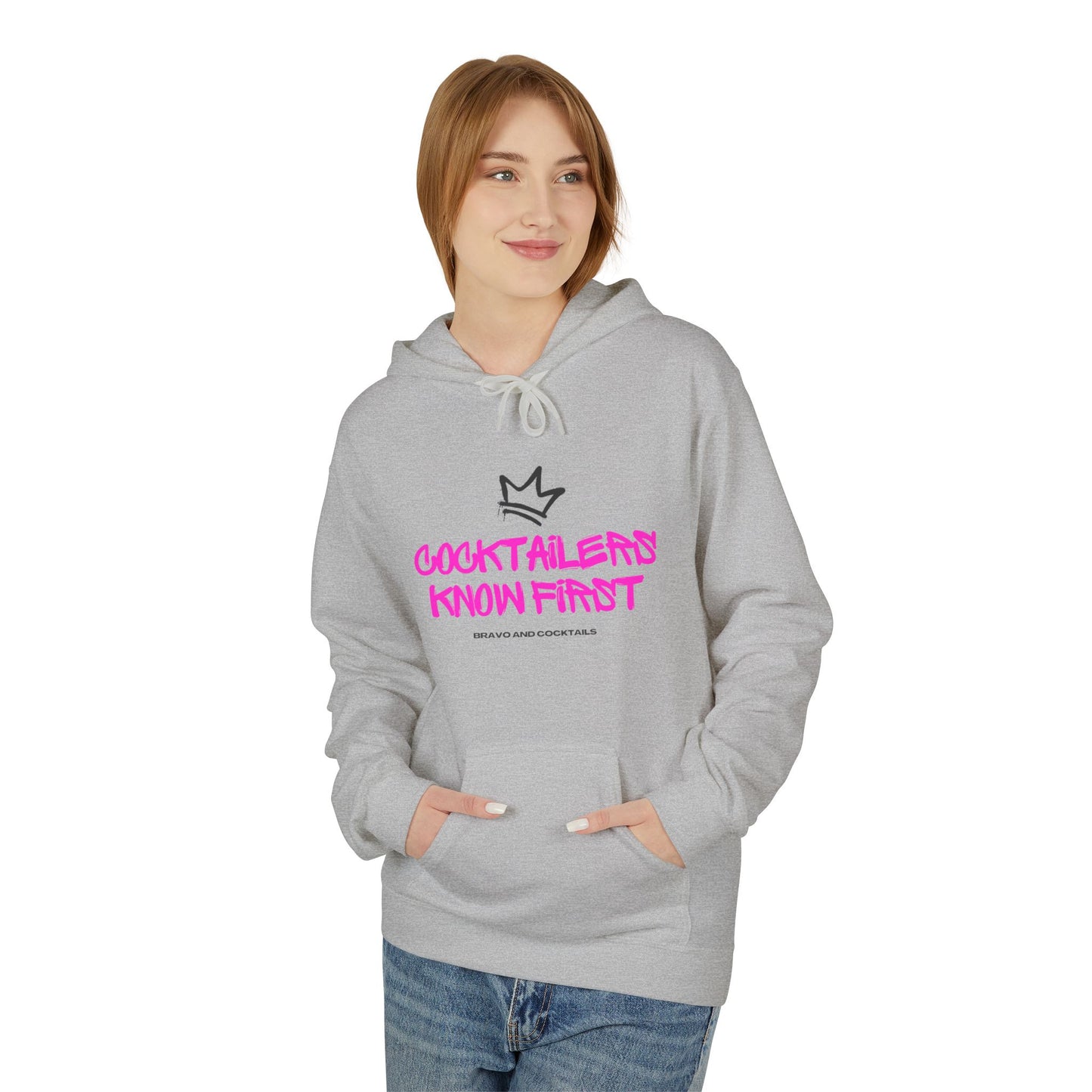 Unisex Hoodie | Cocktailers Know First | Graffiti