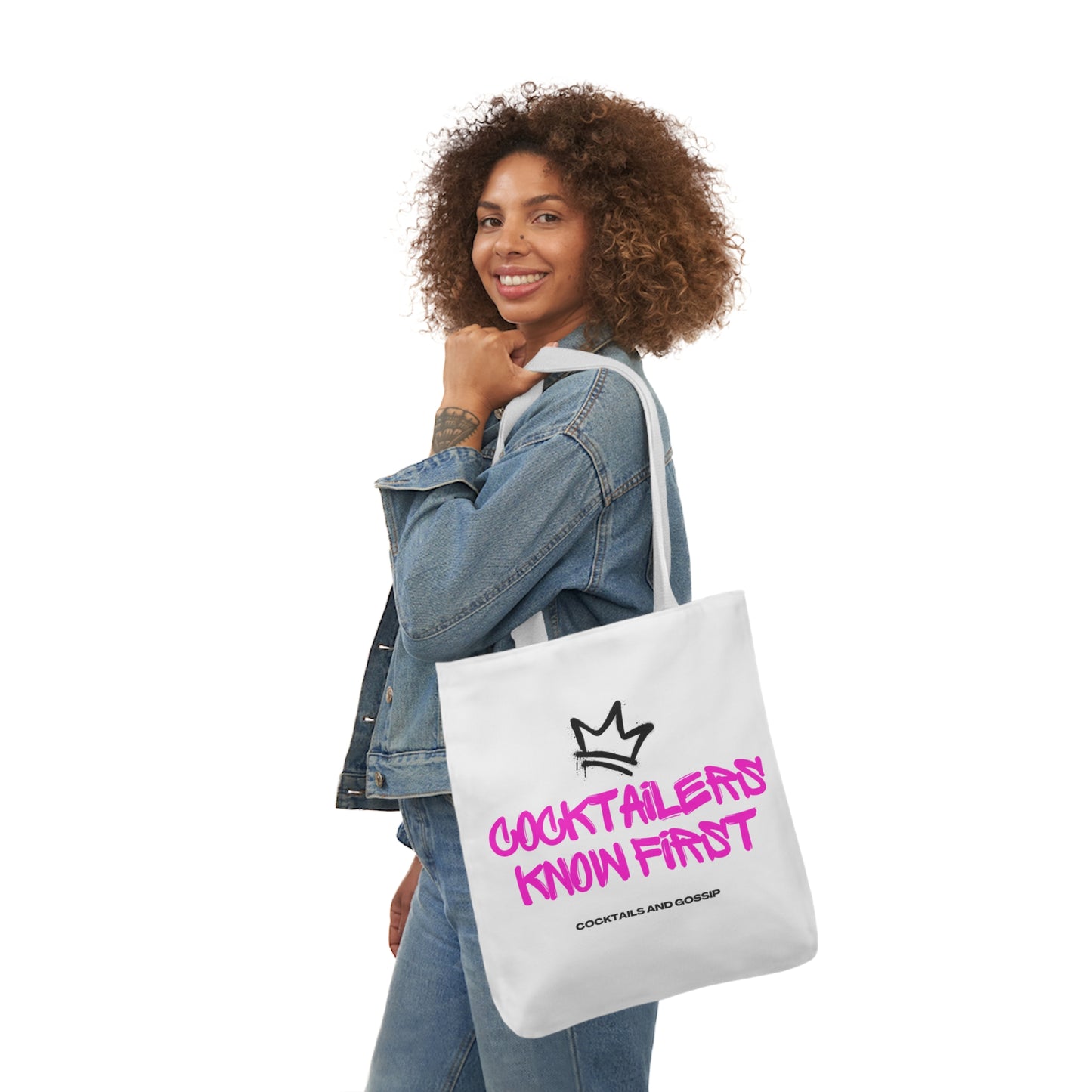 Tote Bag | Cocktailers Know First | Graffiti