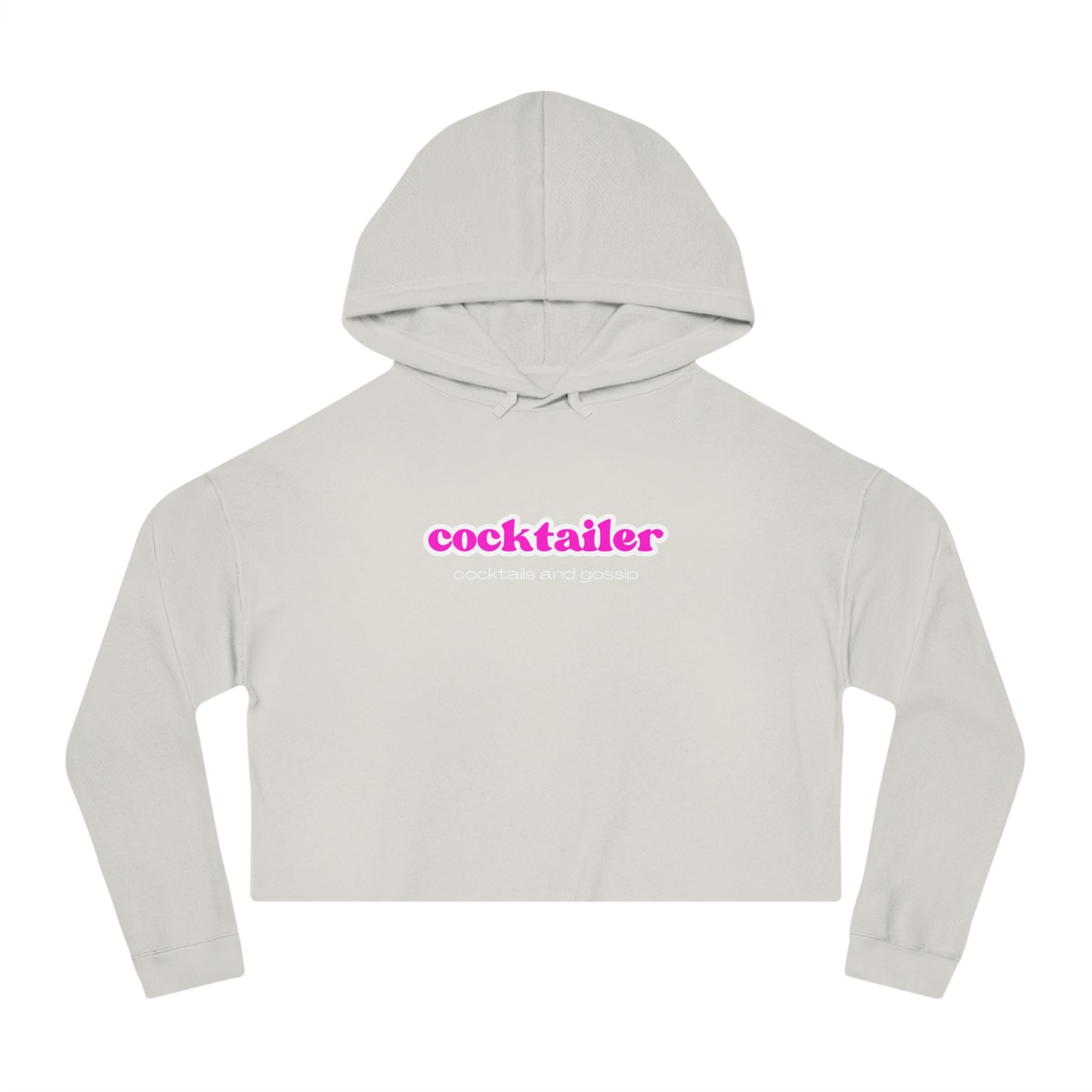 Cropped Hoodie | Cocktailer | Retro