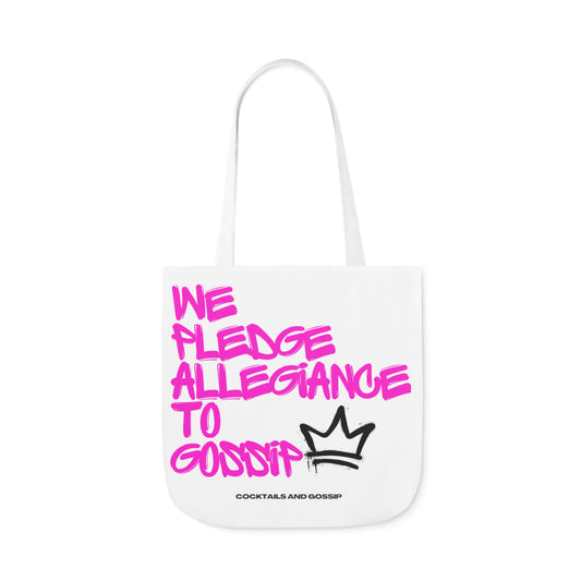 Tote Bag | We Pledge Allegiance to Gossip | Graffiti