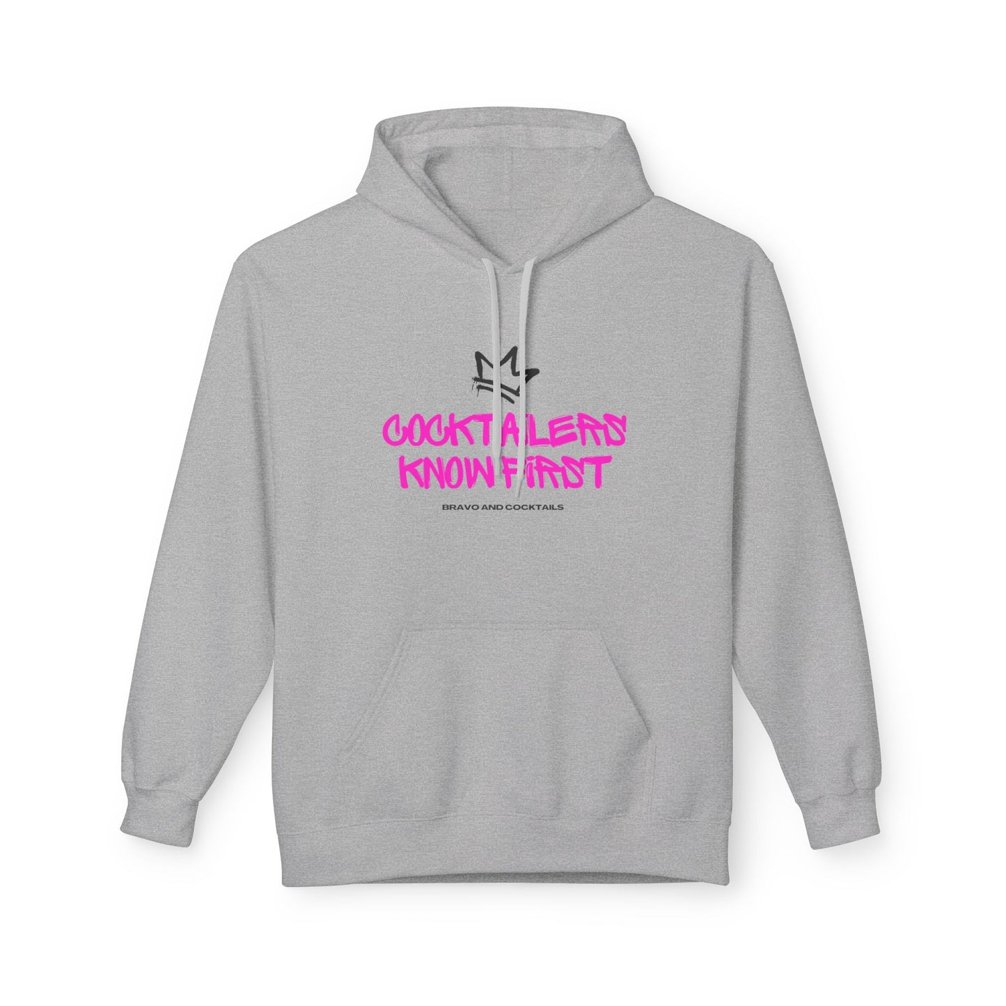 Unisex Hoodie | Cocktailers Know First | Graffiti