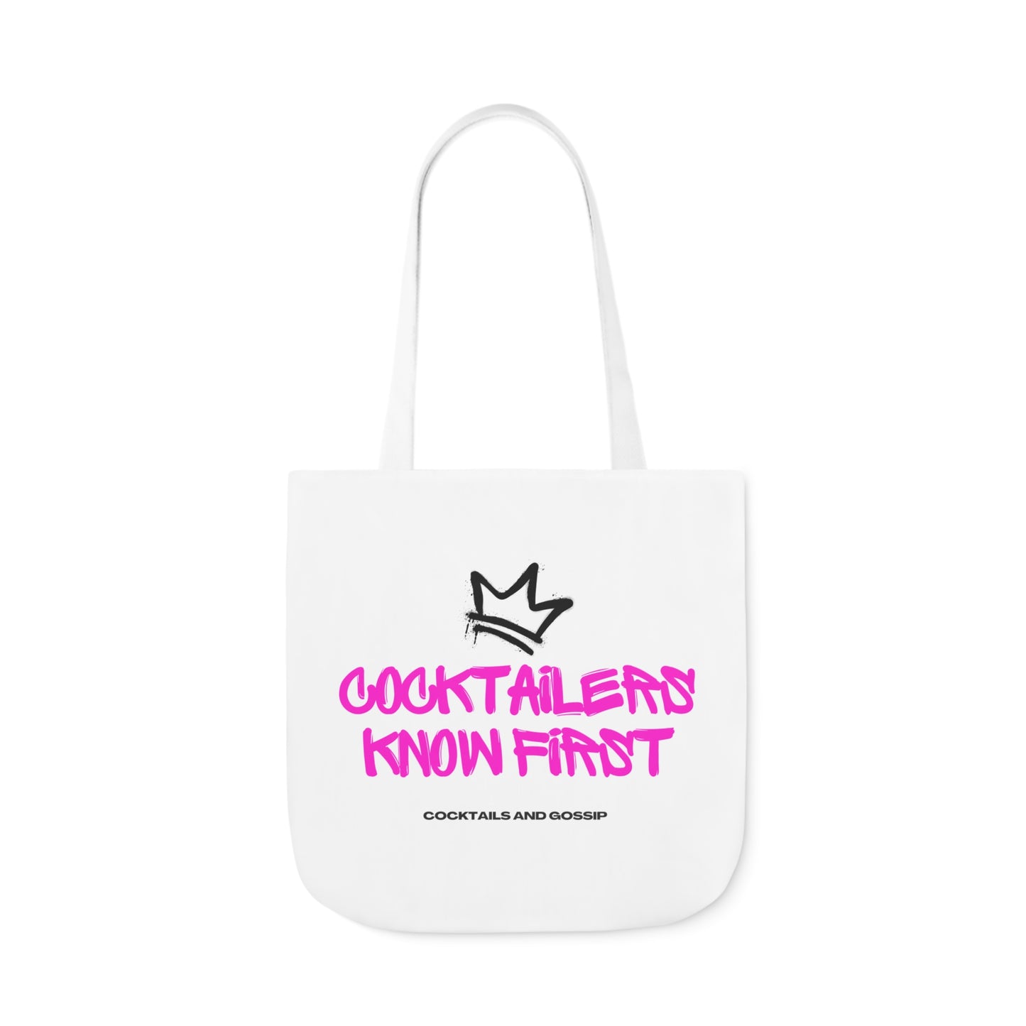 Tote Bag | Cocktailers Know First | Graffiti