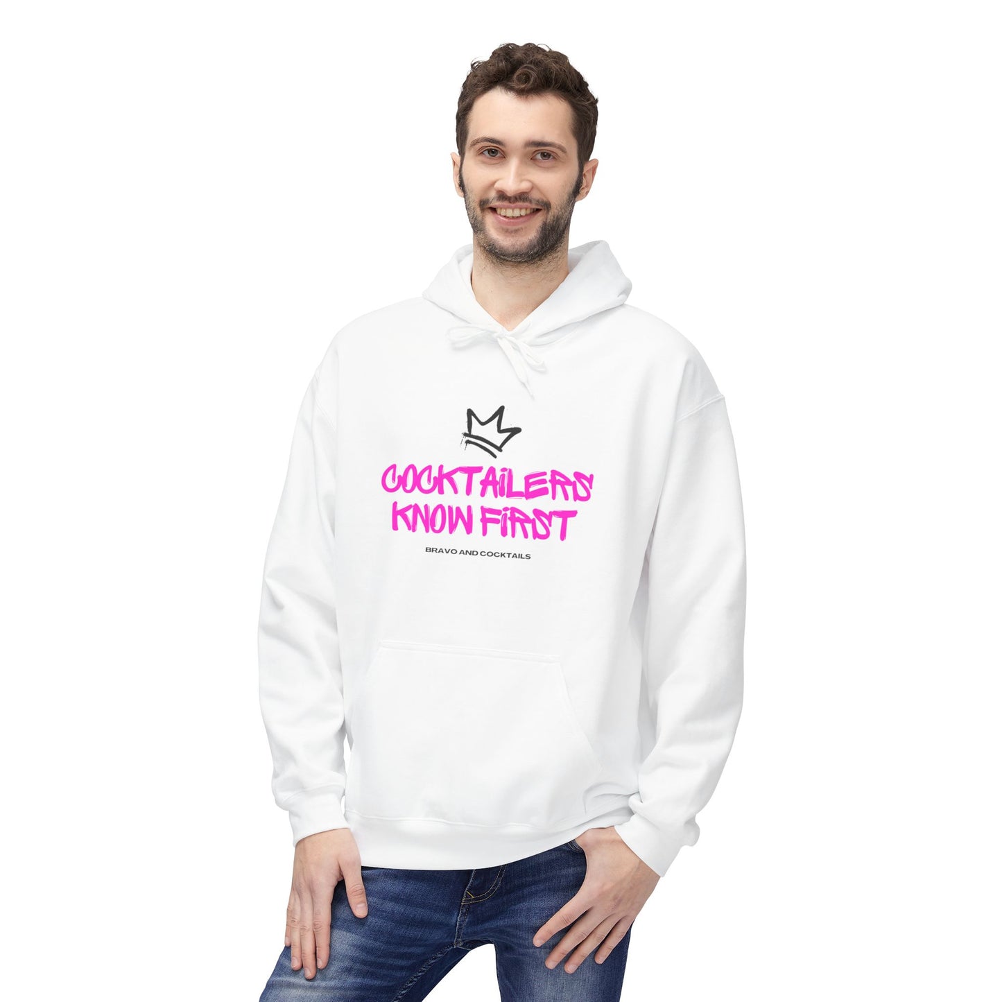 Unisex Hoodie | Cocktailers Know First | Graffiti