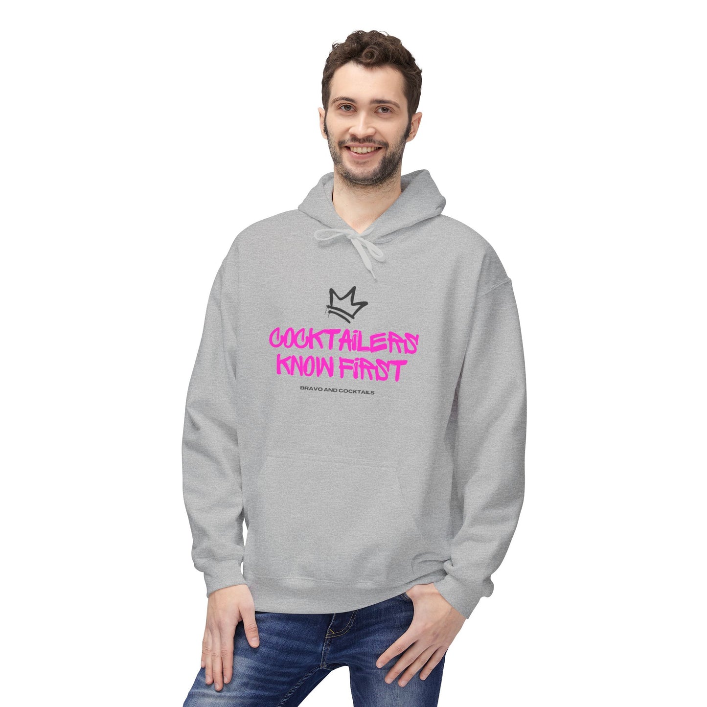 Unisex Hoodie | Cocktailers Know First | Graffiti