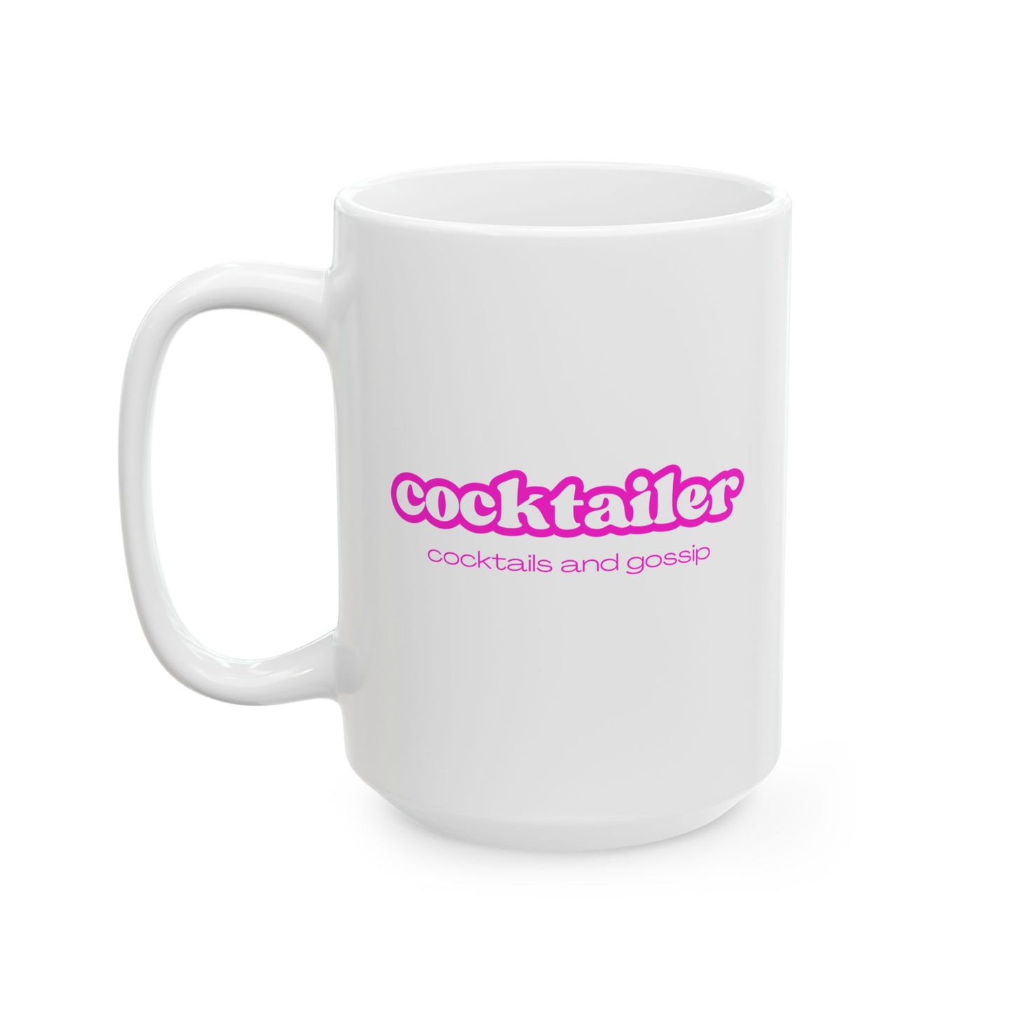 15oz Ceramic Mug | Cocktailer | Retro