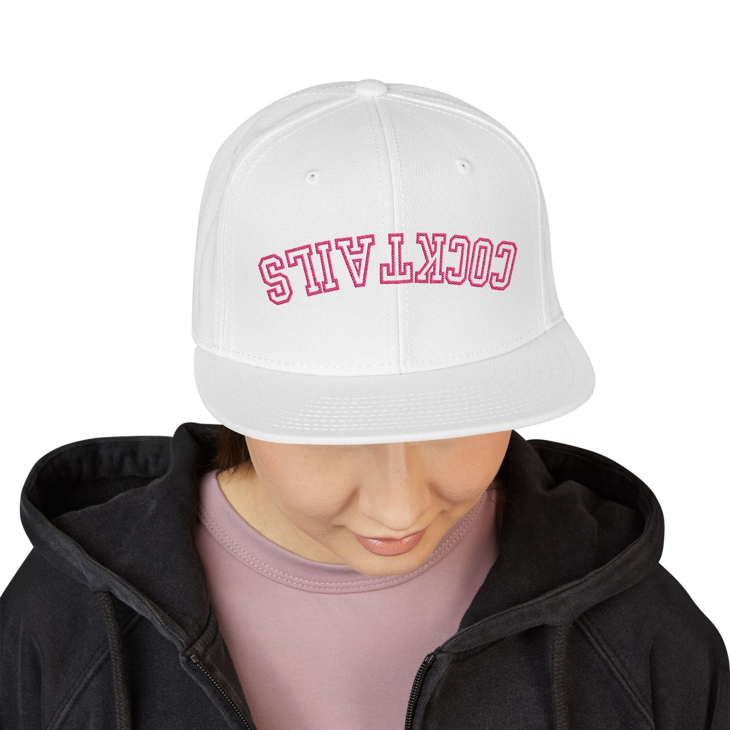 COCKTAILS Upside Down Hat | Upside Down Collection | Embroidery
