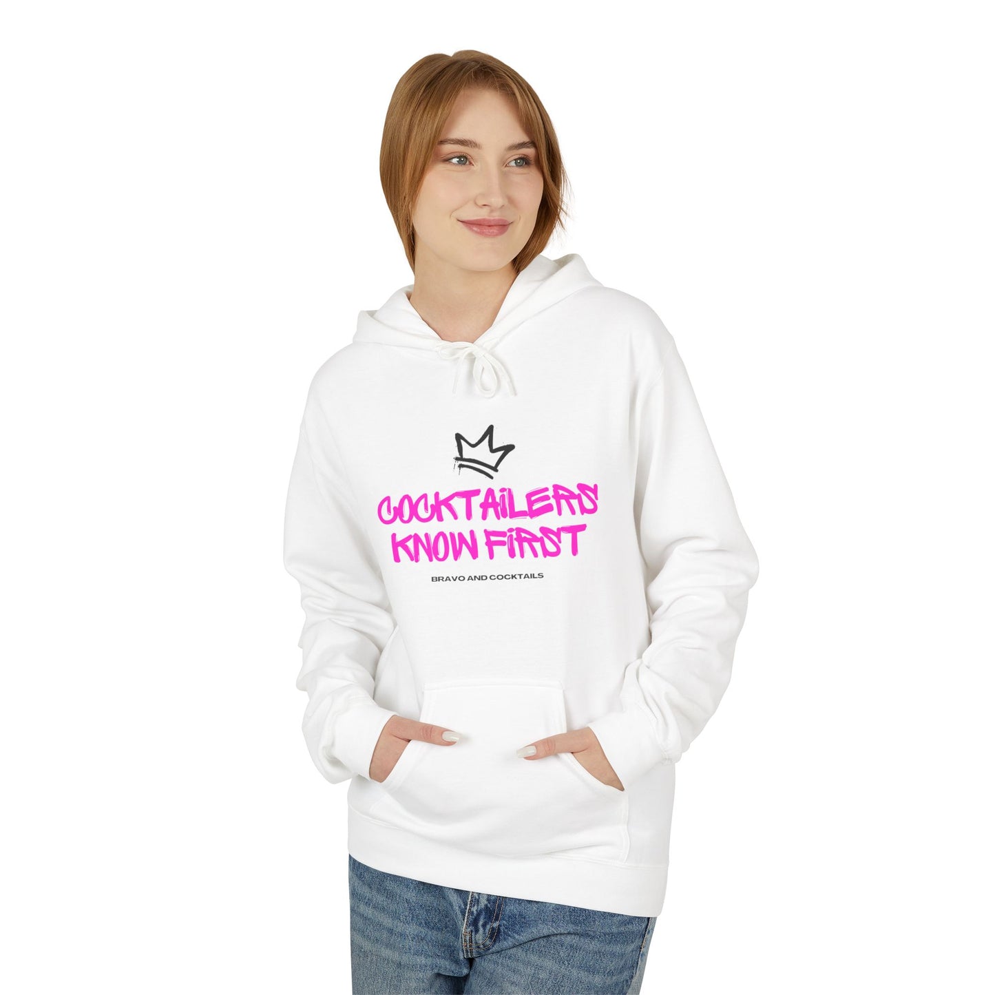 Unisex Hoodie | Cocktailers Know First | Graffiti