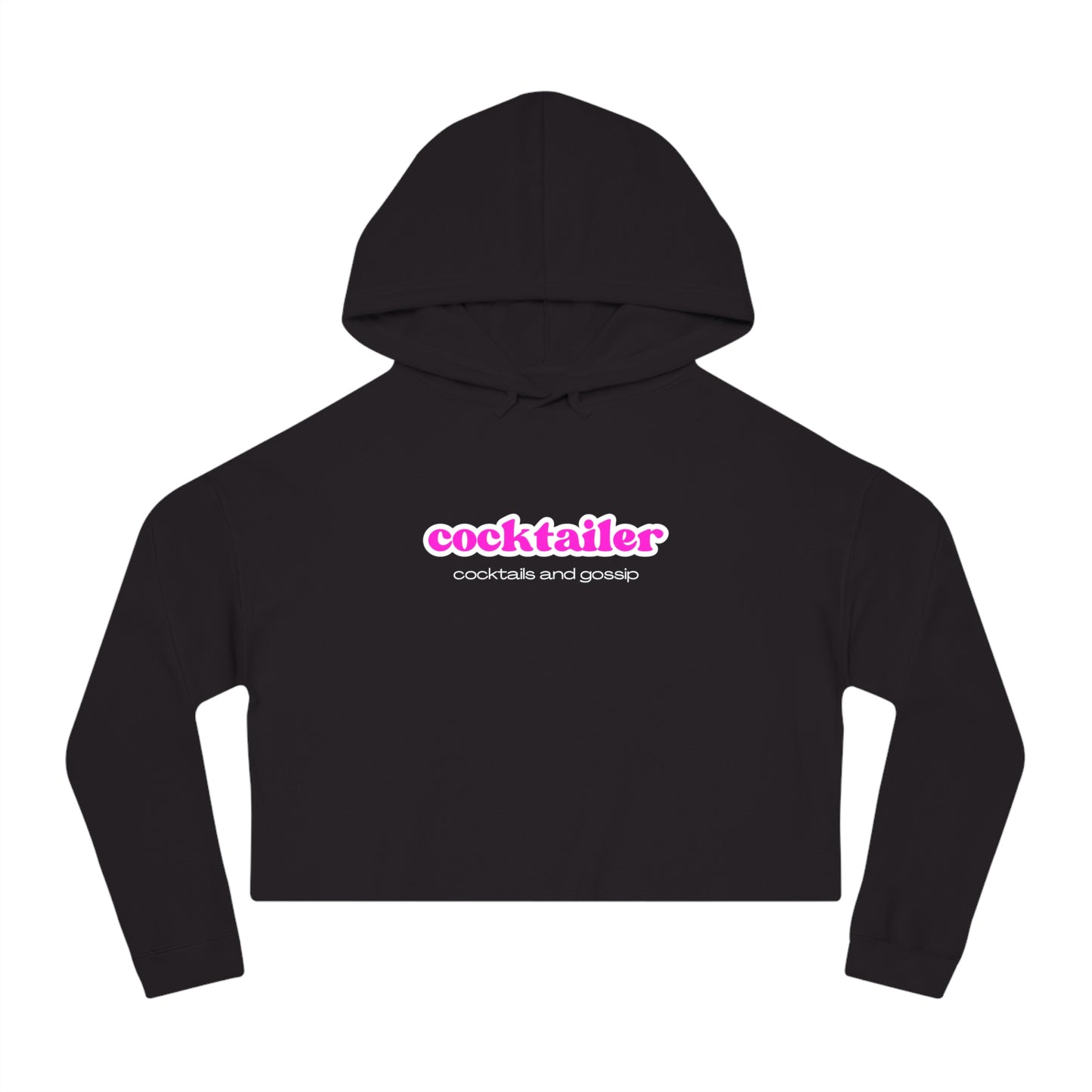 Cropped Hoodie | Cocktailer | Retro