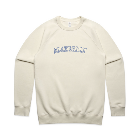 Unisex Allegedly Crewneck Sweatshirt